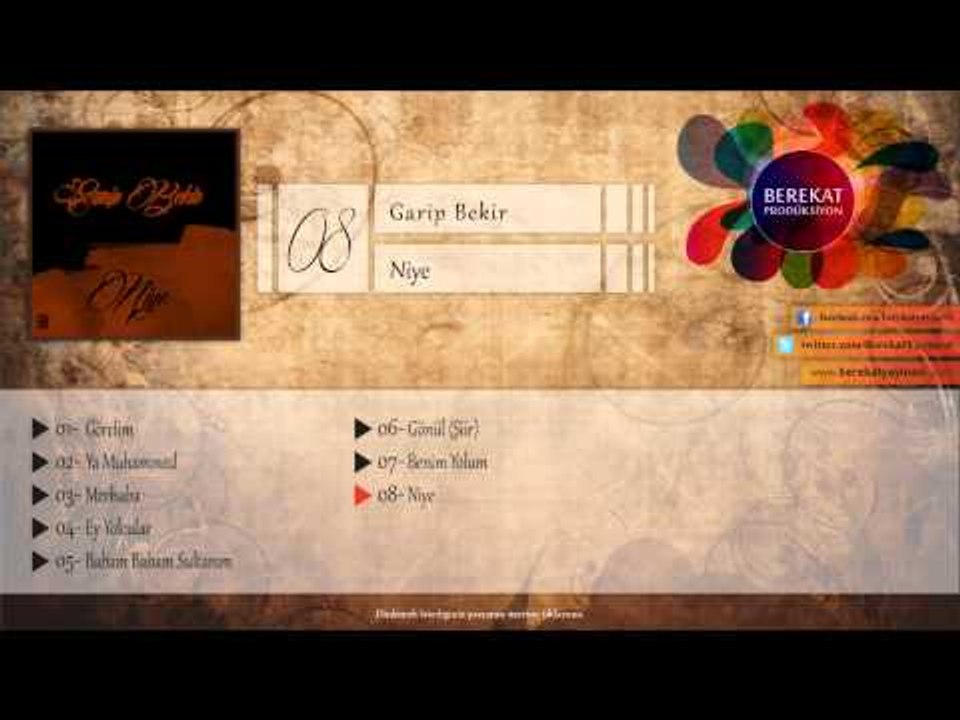 Niye - Garip Bekir