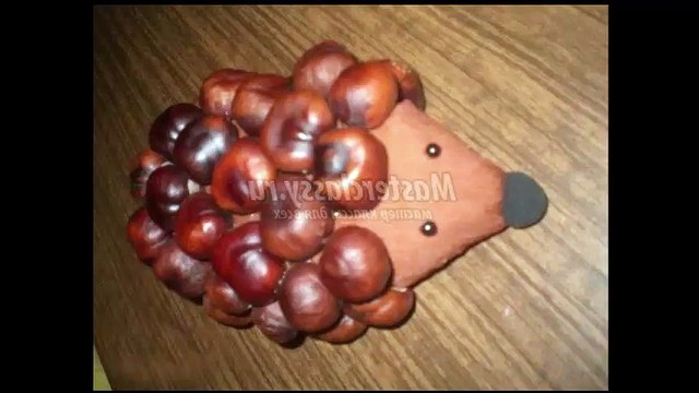 Что можно сделать из каштанов своими руками