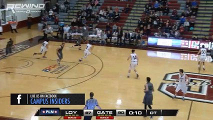 Austin Tillotson rentre le shoot de la gagne du milieu de terrain