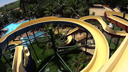 Scary Snake Water Slide at Aldeia das Águas Park Resort