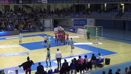 Enorme jet franc direct de Sanne Van Olphen (Toulon)