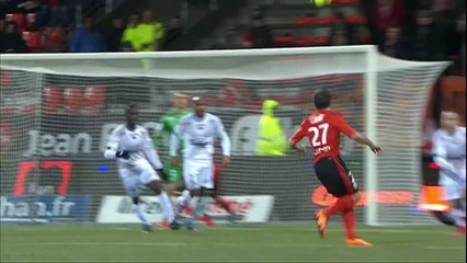 27E JOURNÉE FC Lorient - EA Guingamp (4-3) - Résumé - (FCL - EAG)   2015-16