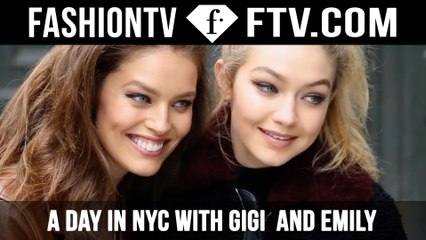 A Day in NYC with Gigi Hadid and Emily DiDonato - Maybelline | FTV.com