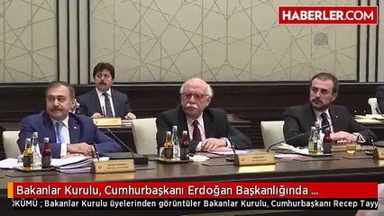 Bakanlar Kurulu Beştepe'de Toplandı