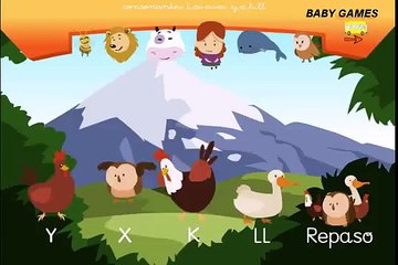 El Abecedario en español para niños - Aprende la letra K - El abecedario en Español - Baby Games