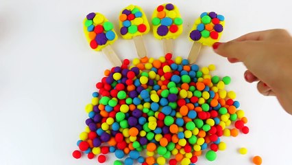 Popsicle Play Doh Dippin Dots surprise toys Peppa Pig Frozen Anna Hello kitty