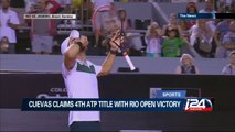 Cuevas claims 4th ATP title with Rio Open victory