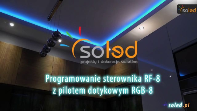 Sterowanie oświetleniem LED RGB - Oświetlenie LED sufit - Programowanie sterownika RGB