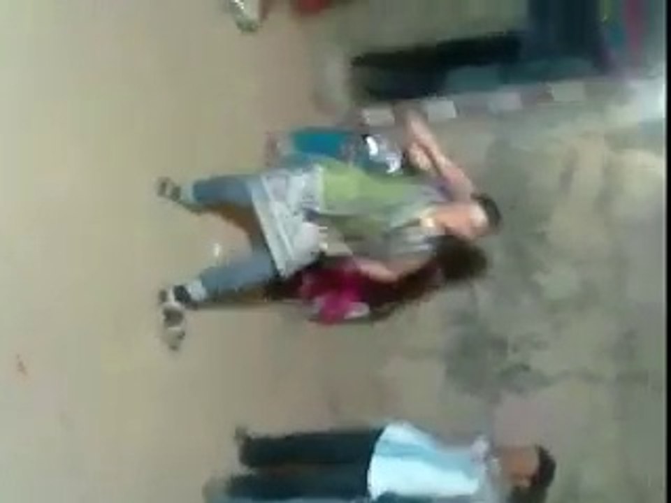 Pakistani Village girl dance in Public