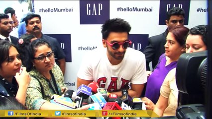 Ranveer Singhs Crazy Antics At The Gap Store Launch