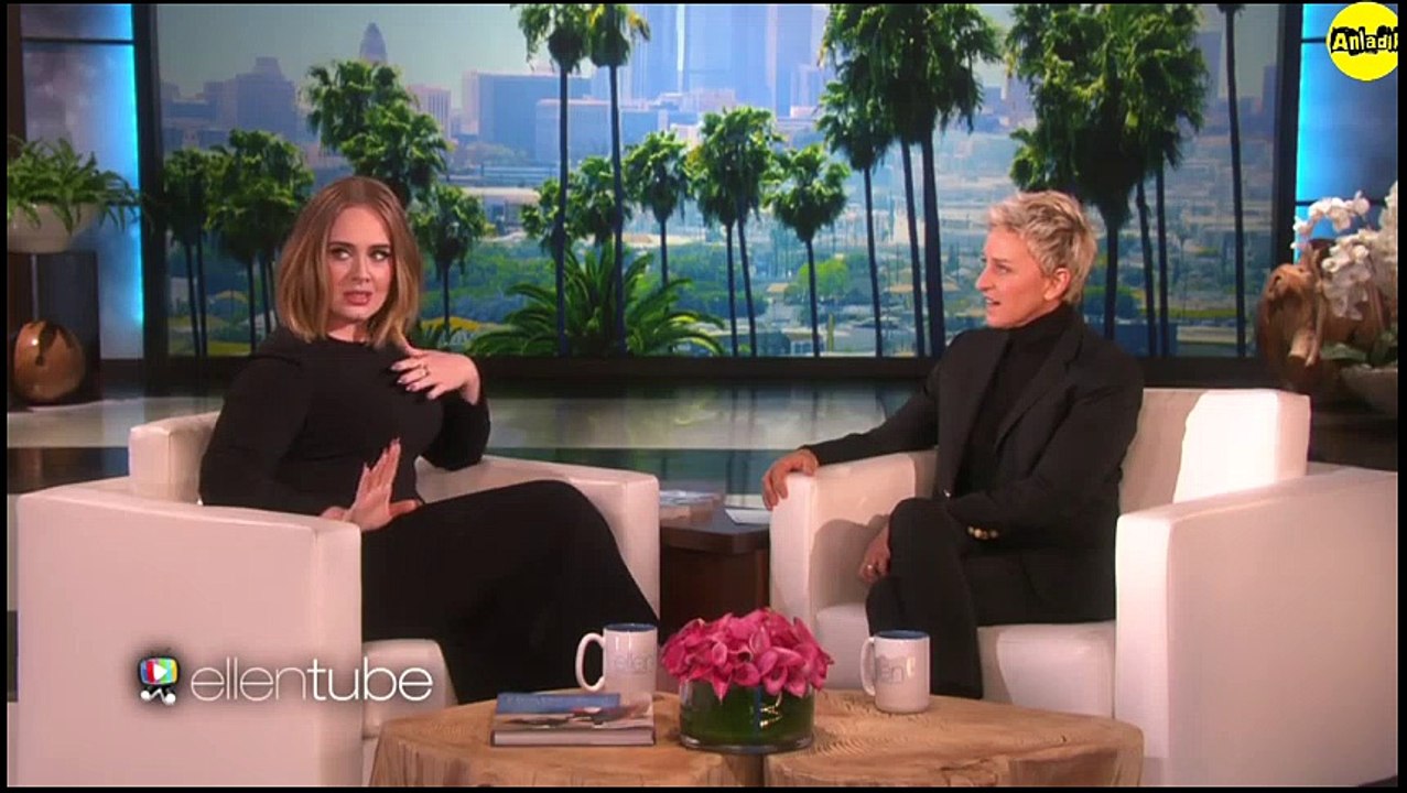 Adele Gets Candid with Ellen