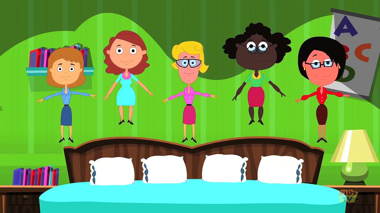 Five School Teachers | Songs For kIds and Nursery Rhymes for children | Kids TV
