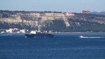 Çanakkale- Rus Savaş Gemisi Akdeniz'e İniyor