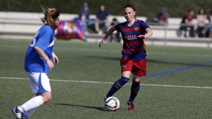 FCB Femení: Spectacular goal by Pilar Garrote