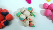 Play-Doh Fargerike Swirl Tie Dye Lollipop Søte Dukker | Enkel DIY Lage Din Egen Play-Doh Godteri!