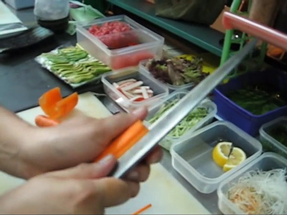 Carrot Flower Garnish