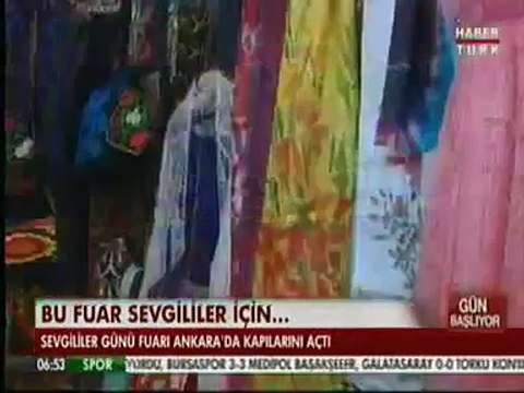 Habertürk Gün Başlıyor SEVGİLİM El Sanatları ve Hediyelik Eşya Fuarı Haberi