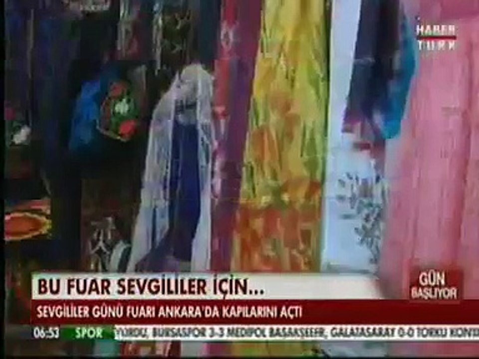 Habertürk Gün Başlıyor SEVGİLİM El Sanatları ve Hediyelik Eşya Fuarı Haberi