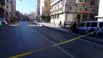 Taksim - Karaköy Tüneli Girişinde Şüpheli Paket Alarmı