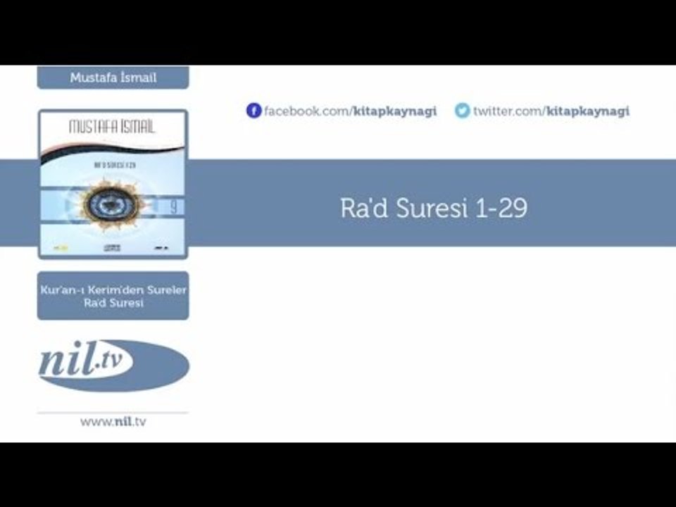 Mustafa İsmail - Ra'd Suresi 1-29