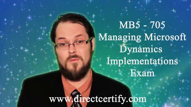 MB5-705 Certification Exam Testimonial - DirectCertify