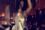 Rihanna Celebrates 28th Birthday drunk