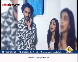Ranveer Singh and deepika padukone funny dubsmash