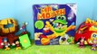 Mr. Mouth Eating BUGS Game Challenge! Feed The Frog Family & Preschool Board Game Toy Review