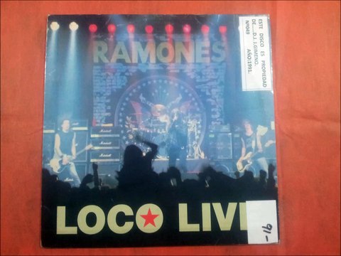 RAMONES.''LOCO LIVE.''.(I WANNA LIVE.)(12'' LP.)(1991.)