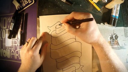 Where there is Tea, there is Hope - Hand Lettering Time Lapse by twohundredby200 (Dunfermline)