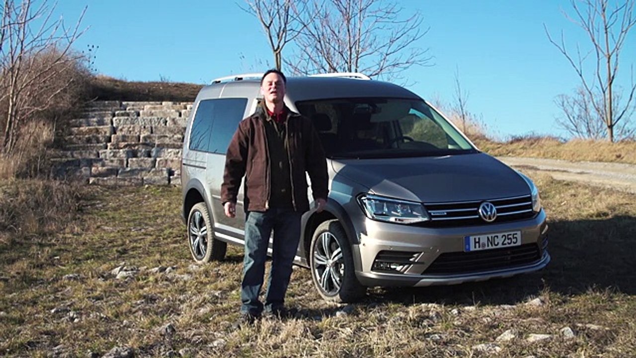 VW Caddy Alltrack 2016 Footage On Location Vienna Februar 2016