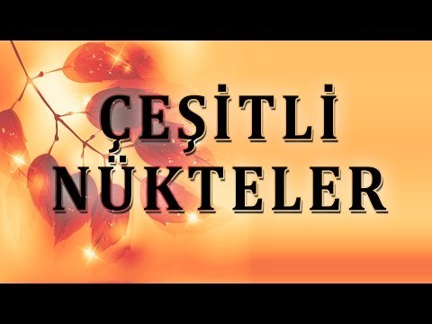 Çeşitli Nükteler - Sorularla İslamiyet