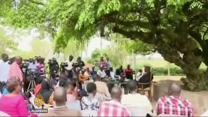 Uganda election: Opposition leader under house arrest