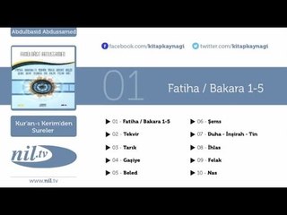 Abdulbasid Abdussamed - Fatiha / Bakara 1-5
