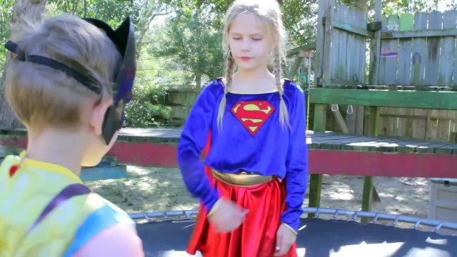 Little Heroes Wolverine vs Supergirl In Real Life | Civil War Episode 4 | Superhero Kids Movie