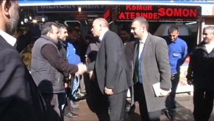 CHP Milletvekili Tekin, Ulus Hali'ni Ziyaret Etti