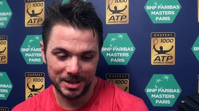 ATP - BNPPM - Stan Wawrinka _ _Le café _ Il fallait se réveiller un peu !