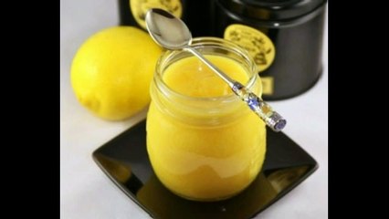 Кремовый десерт с соком лимона, быстро