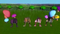 Dinosaurs Cartoons for Children Finger Family Rhymes | Rain Rain Go Away Children Nursery Rhymes