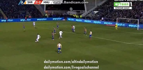 Anthony Martial Great Elastico Skills - Shrewsbury Town vs Manchester United - FA Cup - 22.02.2016
