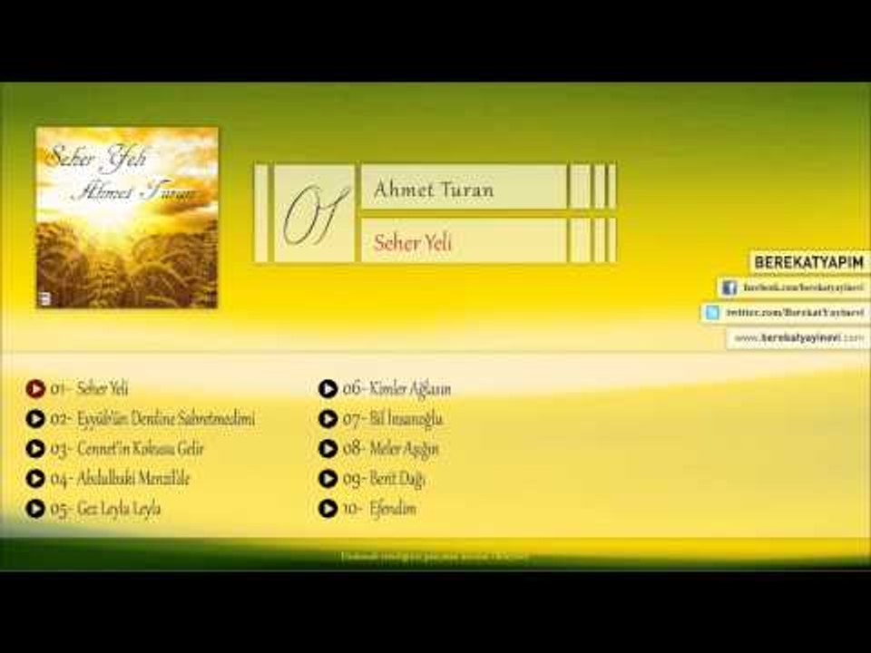 Ahmet Turan - Seher Yeli