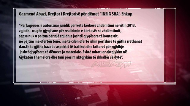 Dëmshpërblimi i familjes nga Struga, reagon kompania