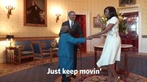 106-Year-old woman can't stop dancing when she meets the Obamas