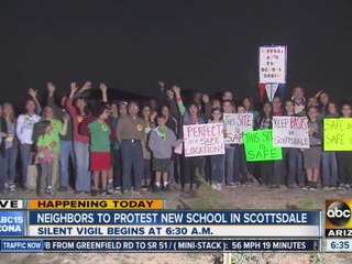 Neighbors protest new school in Scottsdale