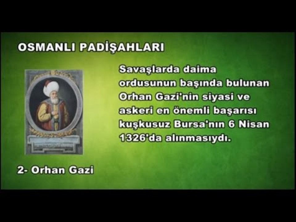 02 - Orhan Gazi