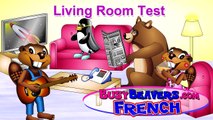 Living Room Test (French Lesson 24) CLIP - Teach American Children French, Français Américain