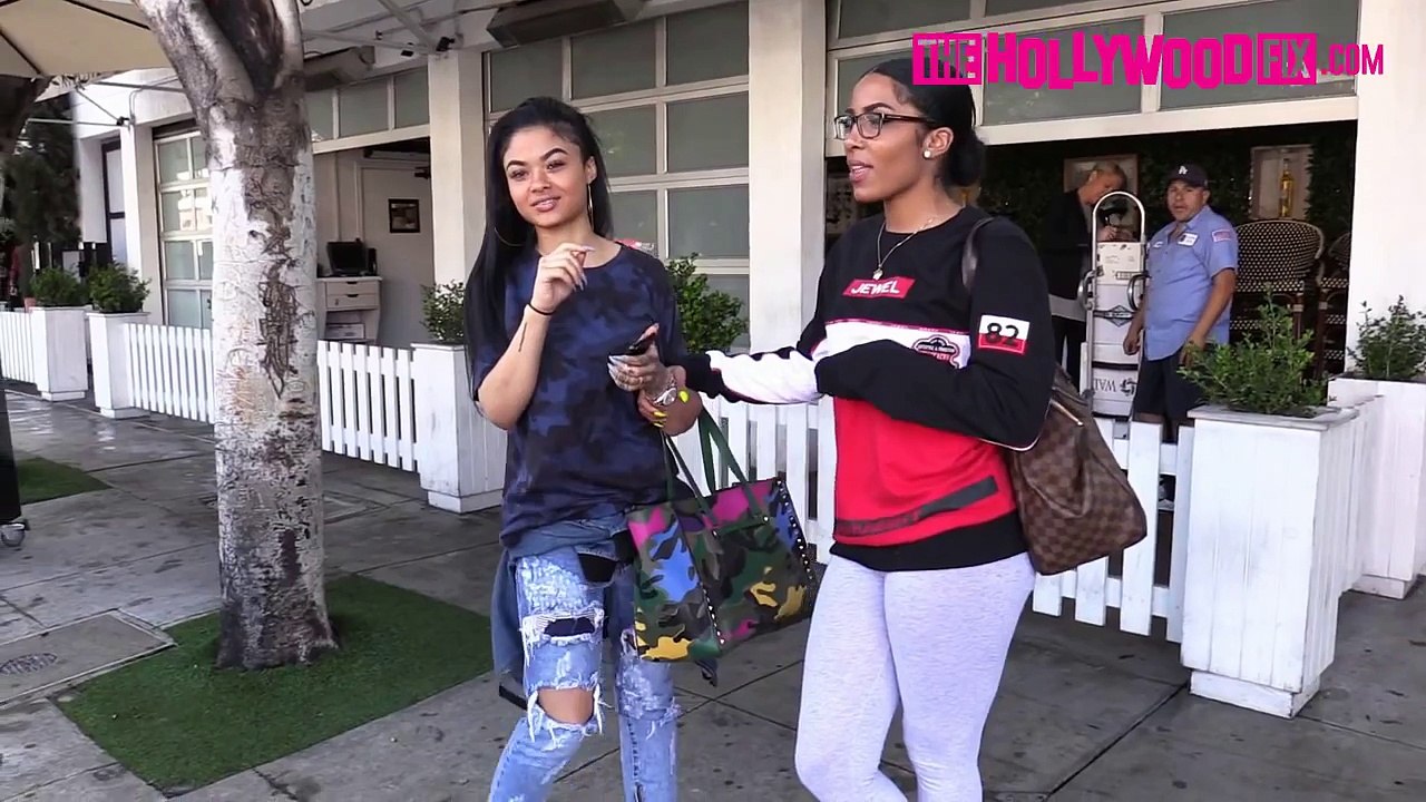India Love Shows Off New Tattoos & Speaks On The Westbrooks At Fig & Olive Restaurant 2.