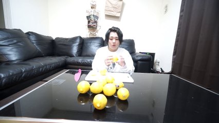 レモンは殴ったりしたら甘くなるらしい！！