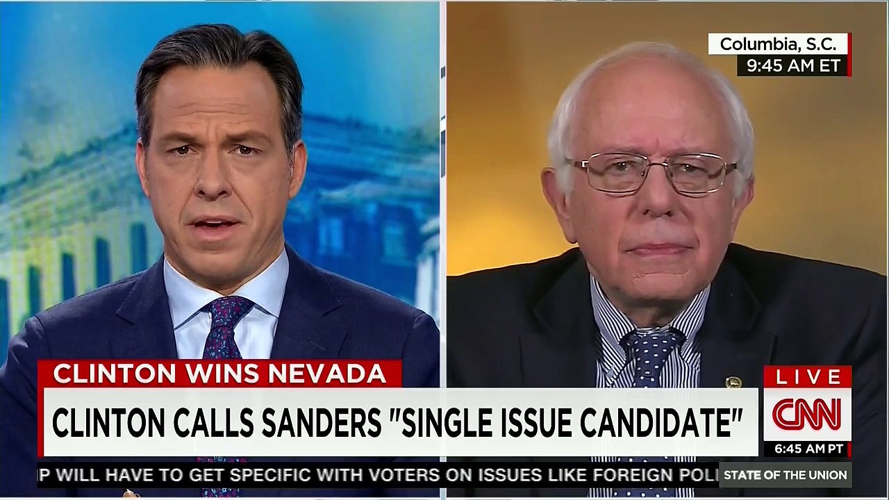 Which states does Bernie Sanders think he will "do well" in?