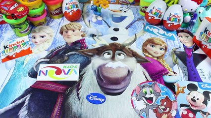 Disney Pixar Frozen | Olaf | Kinder Suerprise Eggs - Minions Toy